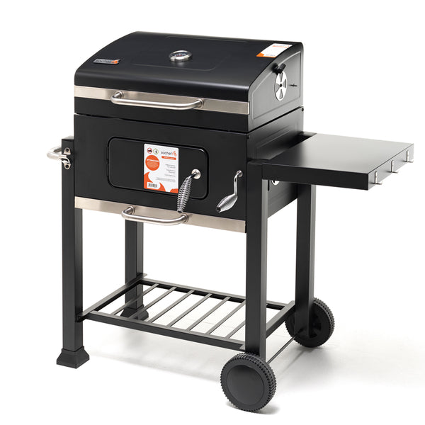 online Holzkohlegrill Holzkohle 114x67x107cm in Sochef Gringo Steel