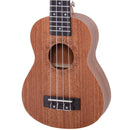 Ukulele Soprano in Legno di Sapelli 53 cm con Testa in Okoume  Hawaiano