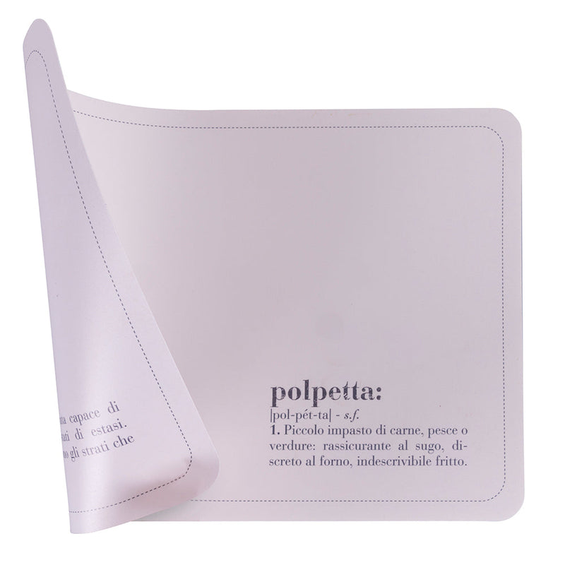 Set 6 Tovagliette Double Face 45x30 cm in PVC VdE Tivoli 1996 