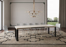 Tavolo Allungabile 200-460x90x77 cm Tecno Cashmere Telaio Antracite 