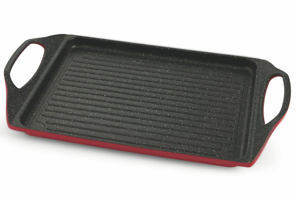 online Soriani Rouge Rechteckige Antihaft-Aluminium-Grillpfanne 42 x 24 cm