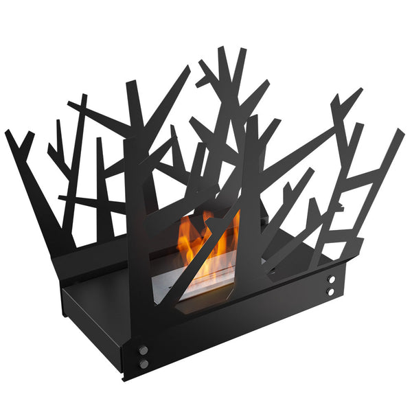 prezzo Bioethanol Tischkamin 65x30 cm Flig Denver Schwarz
