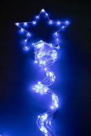 Albero di Natale Composizione Led 240 cm 32 Giochi di Luce da Esterno