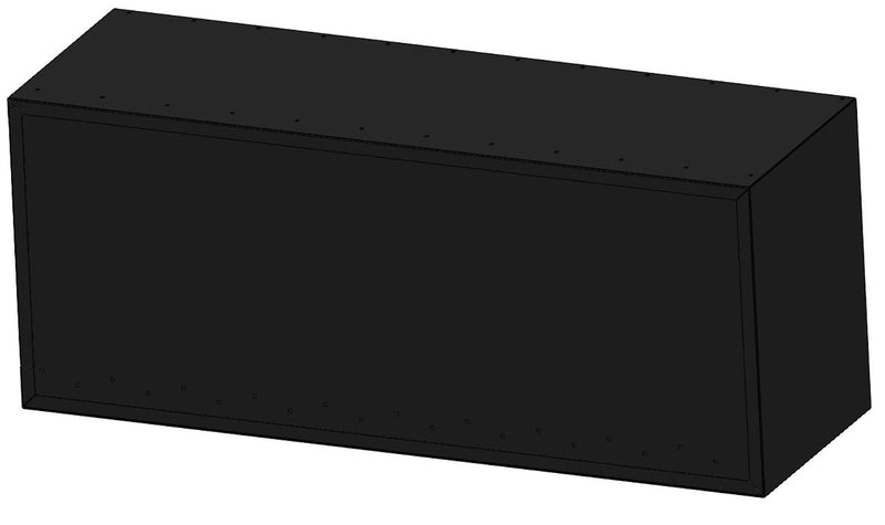 Camino a Bioetanolo da Incasso 110x45 cm Inside P1100 V2 Angolo a Destra Nero con Vetro