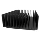 Braciere da Esterno a Legna in Acciaio 60x40x17,5 cm Flig Austin 60 Nero