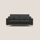 Divano 2 Posti 146x95x91 cm in Tessuto Antracite