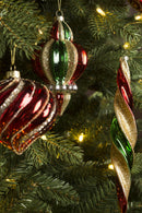 Set 8 Spirale Circus da appendere H23 cm 