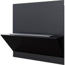 Camino a Bioetanolo da Parete 45x45x15,2 cm Flig Malibù Nero