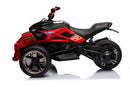 Mini Quad Elettrico per Bambini 3 Ruote 12V ATV 3.0 Rosso
