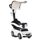 Macchina a Spinta per Bambini con Licenza Mercedes C63 AMG Push Car Bianca