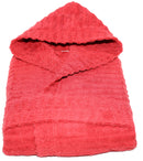Accappatoio in Spugna 100% Cotone Sally Horizon Bordeaux Taglia S/M