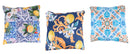Set 3 Cuscini Decorativi 45x45 cm in Poliestere VdE Tivoli 1996 italian Beauty 