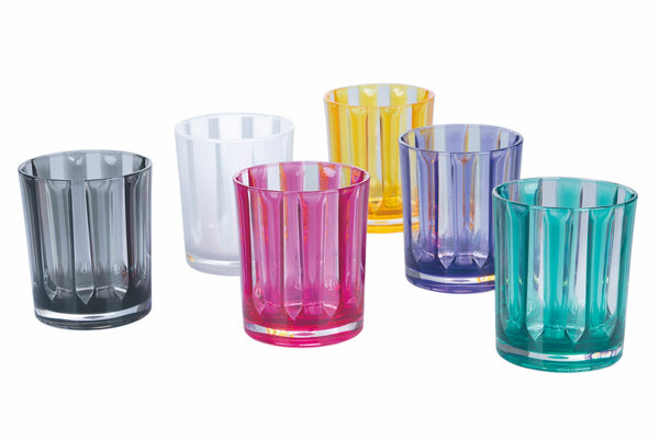 Set mit 6 Acryl-Wassergläsern 436 ml Villa d'Este Home Tivoli acquista