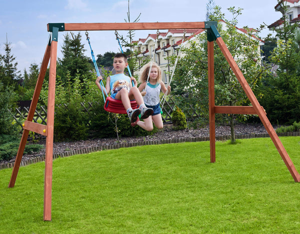 Kindergartenschaukel 305 x 252 x 217 cm Taini-Schaukel aus Nadelholz prezzo