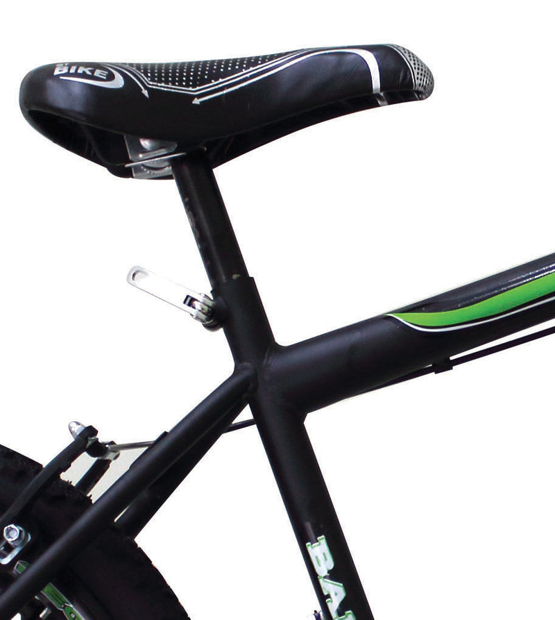 Bicicletta Mountain Bike MTB Ragazzo 26" 21V Kidfun Bad Nera