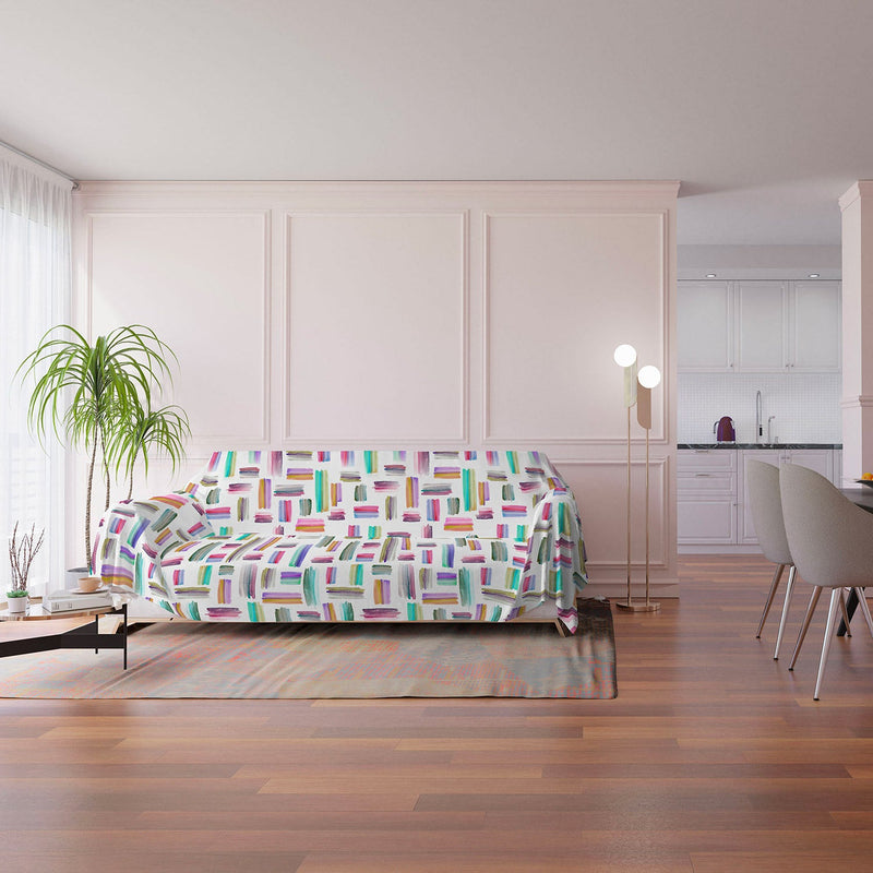 Telo Arredo Copritutto Copridivano in Microfibra Multicolor