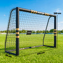 Porta da Calcio Portatile 240x160 cm con Imbottitura in Schiuma EPE      