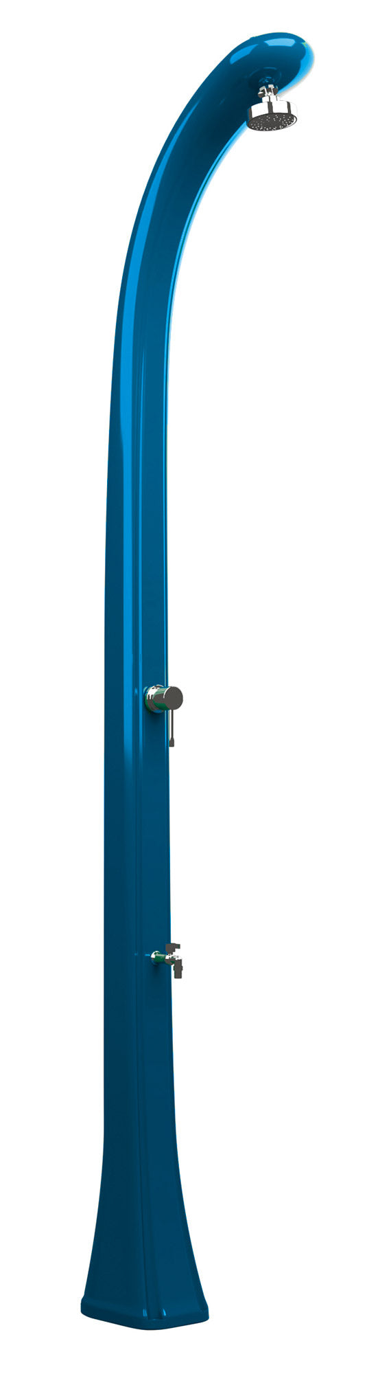 Doccia Solare da Esterno Giardino 20L Miscelatore e Lavapiedi Arkema Happy One Blue Ocean acquista