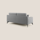 Divano 3 Posti 206x95x91 cm in Tessuto Grigio