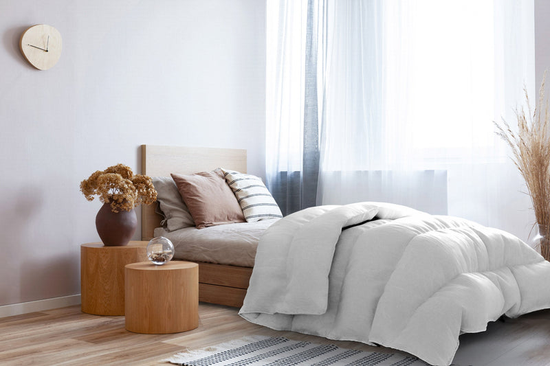 Piumino Interno Singolo 300gr Trapuntato Bianco