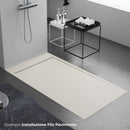 Piatto Doccia in Pietra Bonussi Kamet Sabbia Varie Misure