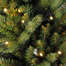 Albero di Natale Artificiale 120 cm 80 Led Verde 