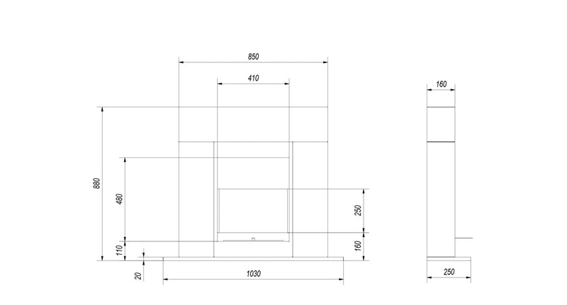 Camino a Bioetanolo da Pavimento Flig El Monte Nero Varie Misure