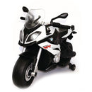 Moto Elettrica per Bambini 12V con Licenza BMW S1000 XR Bianco