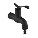 Fontana da Giardino Rubinetto con Attacchi Rapidi Sined Acqua Nero
