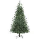 Albero di Natale Artificiale 210 cm 2942 Rami Realistici Base in Metallo Verde      