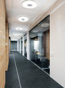 Plafoniera Tonda a LED da Interno 30W Dimmerabile con Telecomando Sovil Bianca