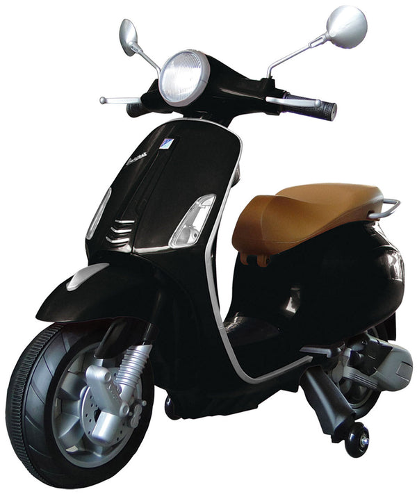 Piaggio Vespa Primavera Elettrica 12V für Kinder Schwarz sconto
