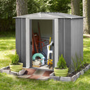 Casetta Box da Giardino Porta Utensili 253,4x181 cm in Metallo Selmont Medium