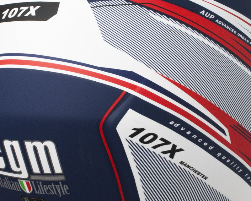 Casco Jet per Scooter Visiera Lunga CGM Manchester 107X Blu Opaco