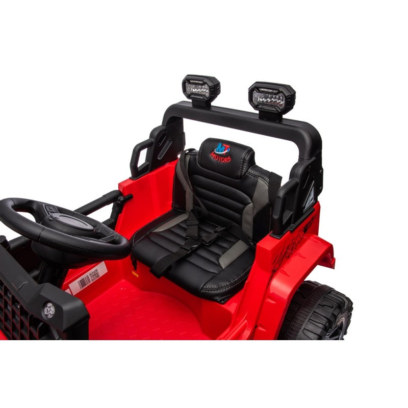 Macchina Elettrica per Bambini 12V Baby Fuoristrada Rossa