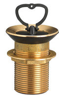 Piletta Grande per Scarico Vasche da Giardino Ø40-55 mm in Ottone Belfer PIL/001