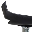 Sgabello con  Alzata a Gas e Seduta Girevole in Polipropilene Vandi Nero