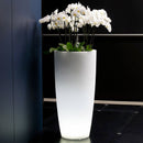 Vaso Luminoso da Giardino a LED Ø43 cm in Resina 5W Cypress Bianco Neutro
