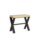 Consolle Allungabile 90-290x40x77 cm in Nobilitato Marrone