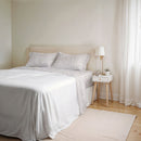 Set Lenzuola con Stampa Sopra Sotto e Federe Linea Ida Diana Varie Misure