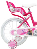 Bicicletta per Bambina 16" 2 Freni  Barbie Rosa