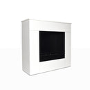 Camino a Bioetanolo da Pavimento 96x36xH90 cm Michelangelo Bianco