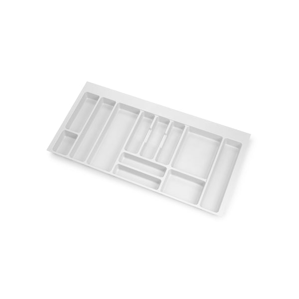 Optima Vertex/Concept Besteckkasten 500mm (16mm Schultern) M 1.000 Weiß Kunststoff Emuca Technoplastic online