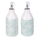 Menage Set Olio Aceto Sale e Pepe in Hard Dolomite VdE Tivoli 1996 Cozumel 