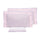 Set aus Doppelbettlaken und Kissenbezügen mit Garrini Emily Pink Print
