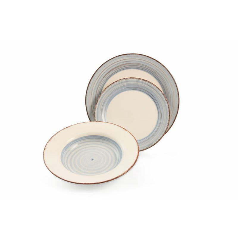 Servizio Piatti 18 Pezzi in Gres Villa d'Este Casale