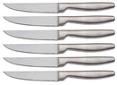 Set 6 Coltelli da Tavola Lama Liscia in Acciaio Inox Jacob Silver