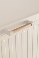 Baule Contenitore da Esterno 182x89,4x70h cm Apertura Facile e Ruote in Alluminio Ocean L Seta 