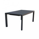 Tavolo Allungabile Houston 135/180x70x75h cm in Alluminio Antracite