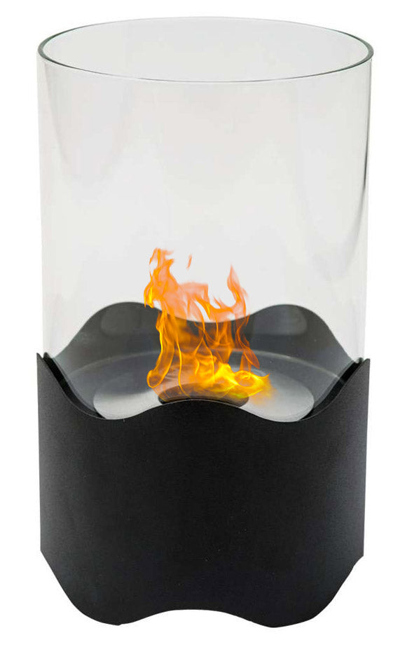 Tisch Bioethanol Kamin Ø16x26,7 cm Schwarz online